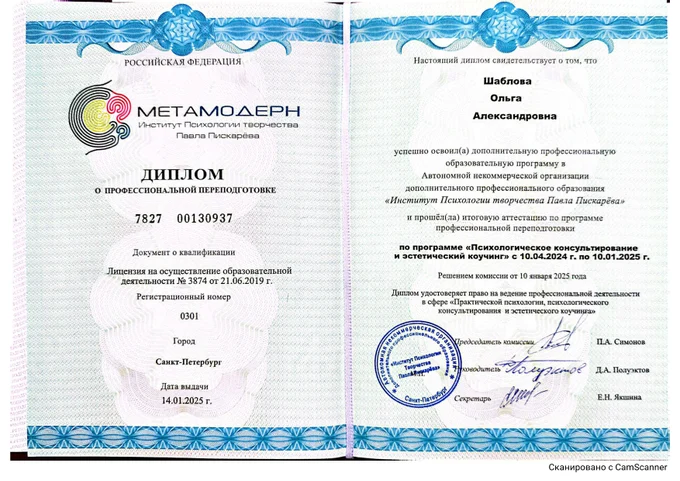 Моя квалификация