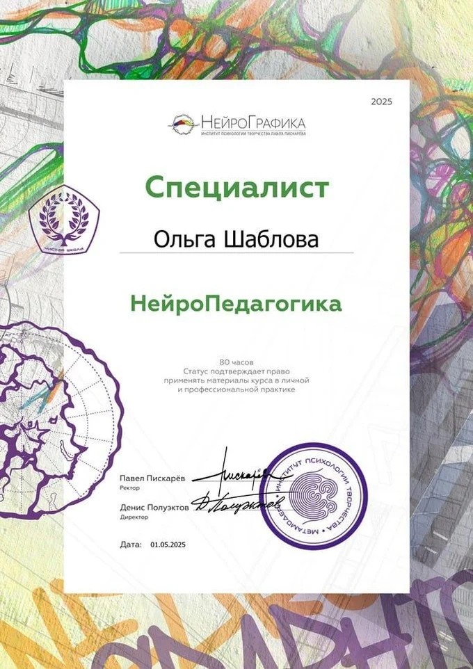 Моя квалификация