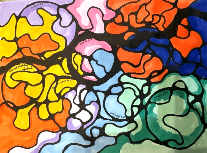 Работы учеников с курсов и мастер-классов